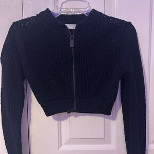 ZARA cropped long sleeve